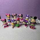 Lot Of Nine 9 Minnie Mouse Daisy Duck 2-3  Toy Figurine Mickey Disney