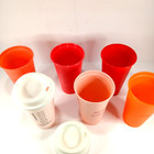 6 Pack Starbucks Reusable Hot Cups Lids 2019 Winter Holiday Christmas New