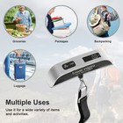 Luggage Scale  Portable Digital Hanging Baggage Scale For Travel  Suitcase Weigh