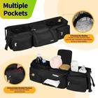 Double Stroller Organizer Bag With Free Wipes Organizer Case