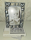 Malden Baby Metal Photo Frame 4x6 Pewter Tone Nursery Toys Design Nib 6264-46