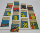 1966 Batman Lot 12 Topps Trading Cards Puzzle Backs Cm5870