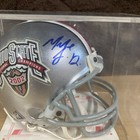 2002 Ohio State Autographed Mini Helmet Michael Jenkins With Coa And Case