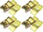 4 Pack  Dkg 2    X 12    E Track Ratchet Straps     Ideal Enclosed Trailer Tie Down