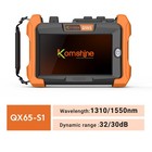 Qx65 One-key Test Otdr  sm pon ms Wavelengths Fiber Otdr Tester   7-in-1 Otdr