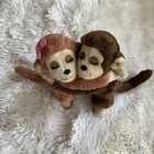 Vintage 1976 R  Dakin Hugging Monkeys Plush Stuffed Animals Love Dolls