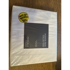 New Hudson Park Collection 100  Egyptian Cotton California King Bedskirt White