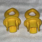 Baby Einstein Neighborhood Symphony Jumper Replacement Part 2 Yellow Toy Hooks