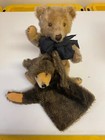 Antique Primitive 11    Steiff Straw Stuffed Fully Jointed Wool Mohair Teddy Bear