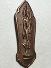 Rare Thai Buddha Amulet Phra 25th Buddhist Century Copper Pendant  8