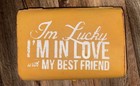 Distressed Metal I Walk The Line Storage Box Love Quotes Trunk Decor Lot Of 3