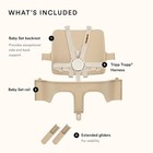 Stokke Tripp Trapp Baby Set 2  Storm Grey - 6-36 Mo - Convert Into A High Chair