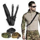 Tactical 2 Point Rifle Gun Sling Strap Adjustable Hunting Shotgun Belts Outdoor