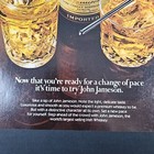 1983 John Jameson Irish Whiskey Vintage Print Ad Calvert Distillers Nyc Imported