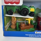 New Fisher Price Little People Happy Animals Farm Toy Play Set Barn Tractor Cow