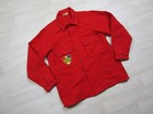 Vintage Bsa Boy Scouts Of America Red Wool Shirt Jacket  xl  W patch   Pin