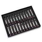 22 Assorted Stainless Steel Tattoo Tips Nozzles
