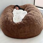 7ft Giant Bean Bag Sofa Living Room Chair Memory Microsuede Soft Protect Cover