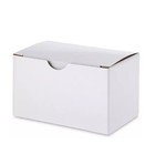 Uline Business Card Boxes 12 Pack 3 1   2 X 2 X 2 White Chipboard Tuck Flap