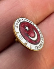 1915 Islamic Union Of America New York Lapel Pin Pinback Button Islam Antique