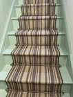 Set Of 13   Round Finial - Antique Brass   Stair Carpet Rods 70cm     Stair Runner