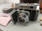 Vintage Kodak Retina Iia Film Camera W extras Xenon 50mm F2 Lens With Kodak Case