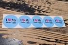 Supreme I Love My Alone Time Mini Stickers Sheet Ss26