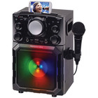 Karaoke Usa Gq410 Portable Mp3 Karaoke Player With Bluetooth  Pa W  Battery