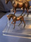 Vintage Hartland Horses Cow Mares   Foals Lot Of 7 Celluloid Plastic