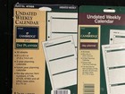 1undated Weekly Planner Refill 30 Sheets 8-1 2  X 5-1 2   47056  Mead Cambridge