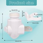 Plug In Night Light Module Base Socket With On off Switch With Shade Mounting   