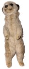 2015 Hansa Standing Meerkat Realistic Animal Collection Soft Plush Stuff Toy 12   