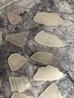 Genuine Surf Tumbled Natural Beach Sea Glass Lot Of 35 Pieces From Ct Beaches