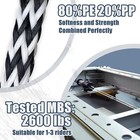 60ft Boat Tow Rope For Tubing  3k-6k Strength  Floating Watersport Rope