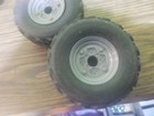 Vintage No Name Truck Set Of 2 Soft Tires For Parts