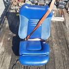 Blue Vinyl Recaro Driver Air Ride Seat - Mci Prevost Vanhool Coach Transit Bus