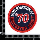 1970 International Harvester Scout Embroidered Patch Black red Iron-on Sew-on