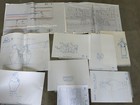 Balto 1995 Original Production Animation Art Layout Drawing Animation Sketch 53