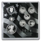 2014 United States Mint Limited Edition Silver Proof Set W  Silver Eagle