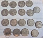 18 Canadian Silver Quarters