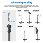 Heavy-duty Light Stand With Casters Neewer 2 4ft 0 72m Max Height New Open Box