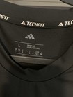 Adidas Techfit Men s Black Compression Tank Crew Neck Sleeveless Size L