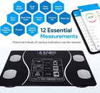 Smart Body Fat Scale Bluetooth Bmi Body Composition Analyzer 180kg