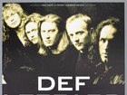 Def Leppard     Rare Vintage Original Berlin 1996 Concert Poster  slang 