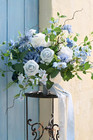 Dusty Blue Wedding Bouquets For Bride  Blue And White Bridal Bouquets For Bride 