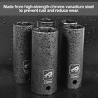 15pc 1 2 Inch Drive Metric Deep Impact Socket Set 6pt 10-24mm 1 2  Socket Set