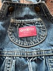 Vintage Oshkosh Bgosh Vestbak Denim Baby Overalls Made Usa Size 24 Months