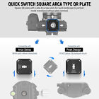 Neewer 2 Pack Quick Release Plate With Four Side Arca Type Slots   1 4  Screw