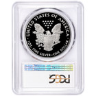 2019-w Proof  1 American Silver Eagle Pcgs Pr69dcam Fdoi Flag Label