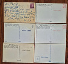 6 Vintage Postcards Lot  early-mid 1900 s   Glacier National Park Montana